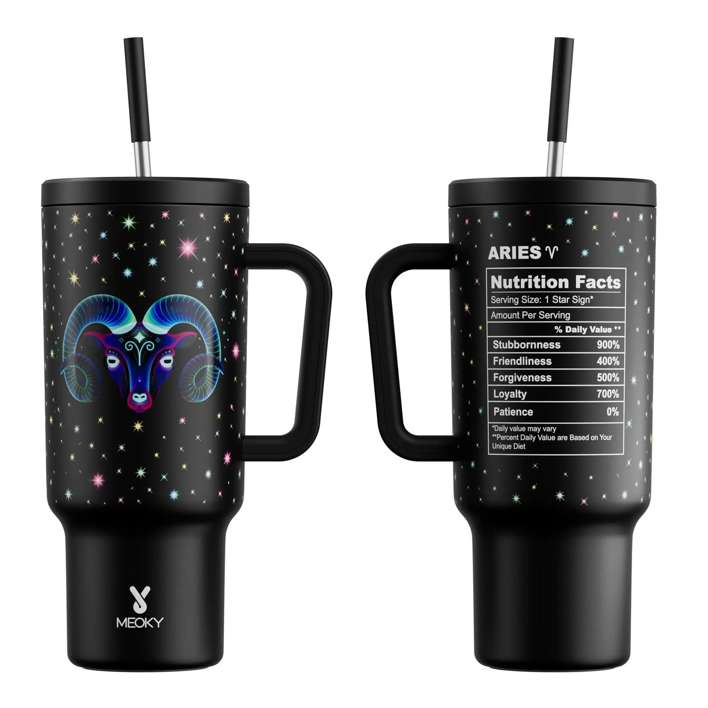 Meoky Cup Zodiac Signs 40oz (Tumbler)