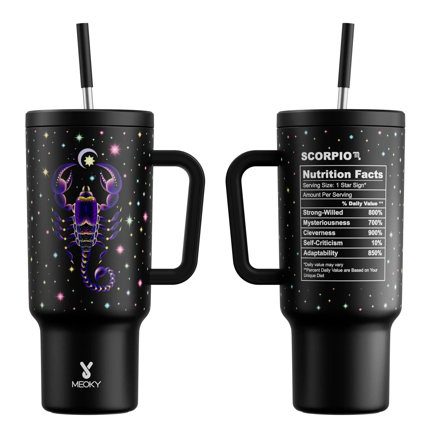 Meoky Cup Zodiac Signs 40oz (Tumbler)