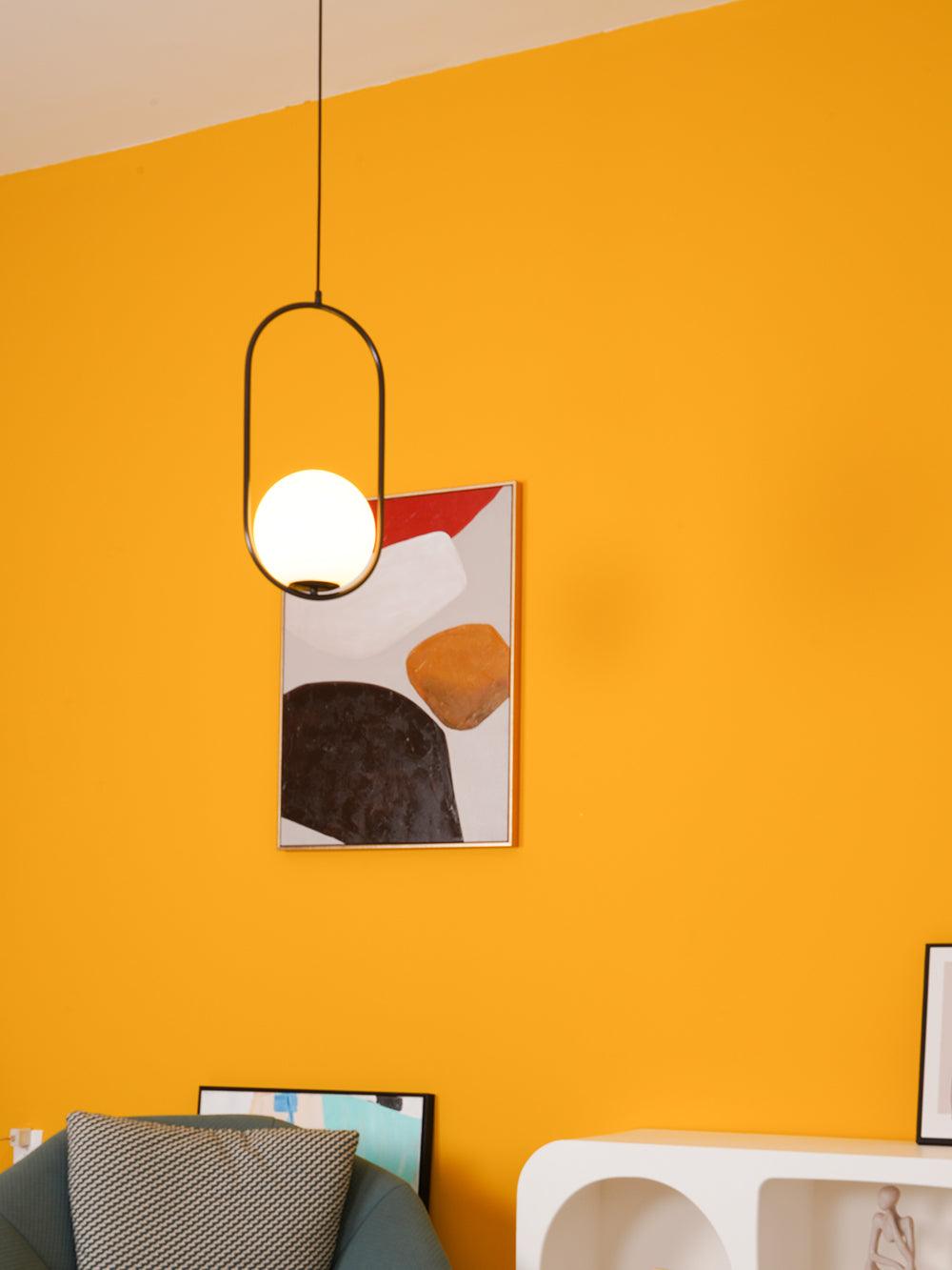 Suspension Mila en Métal et Verre – Lampe Moderne au Design Élégant