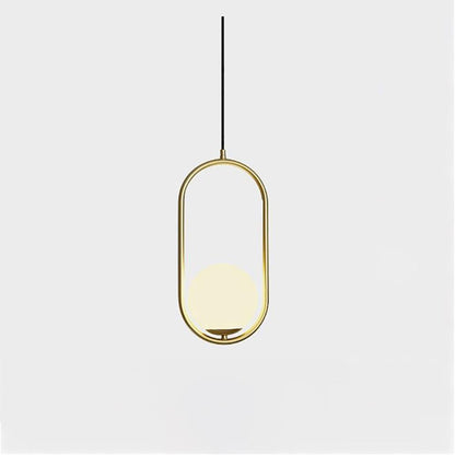 Suspension Mila en Métal et Verre – Lampe Moderne au Design Élégant