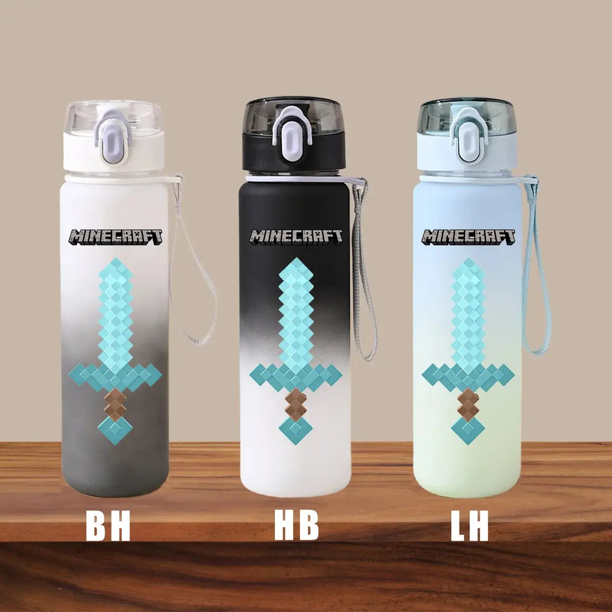 Gourde d'Eau Minecraft 550ml