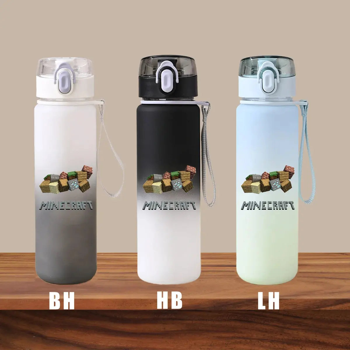 Gourde d'Eau Minecraft 550ml