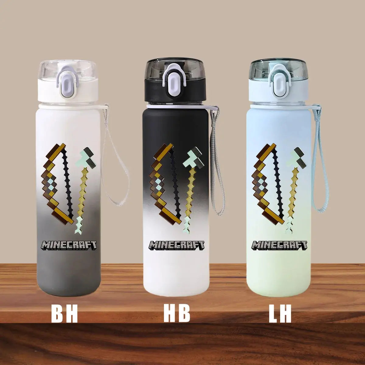 Gourde d'Eau Minecraft 550ml
