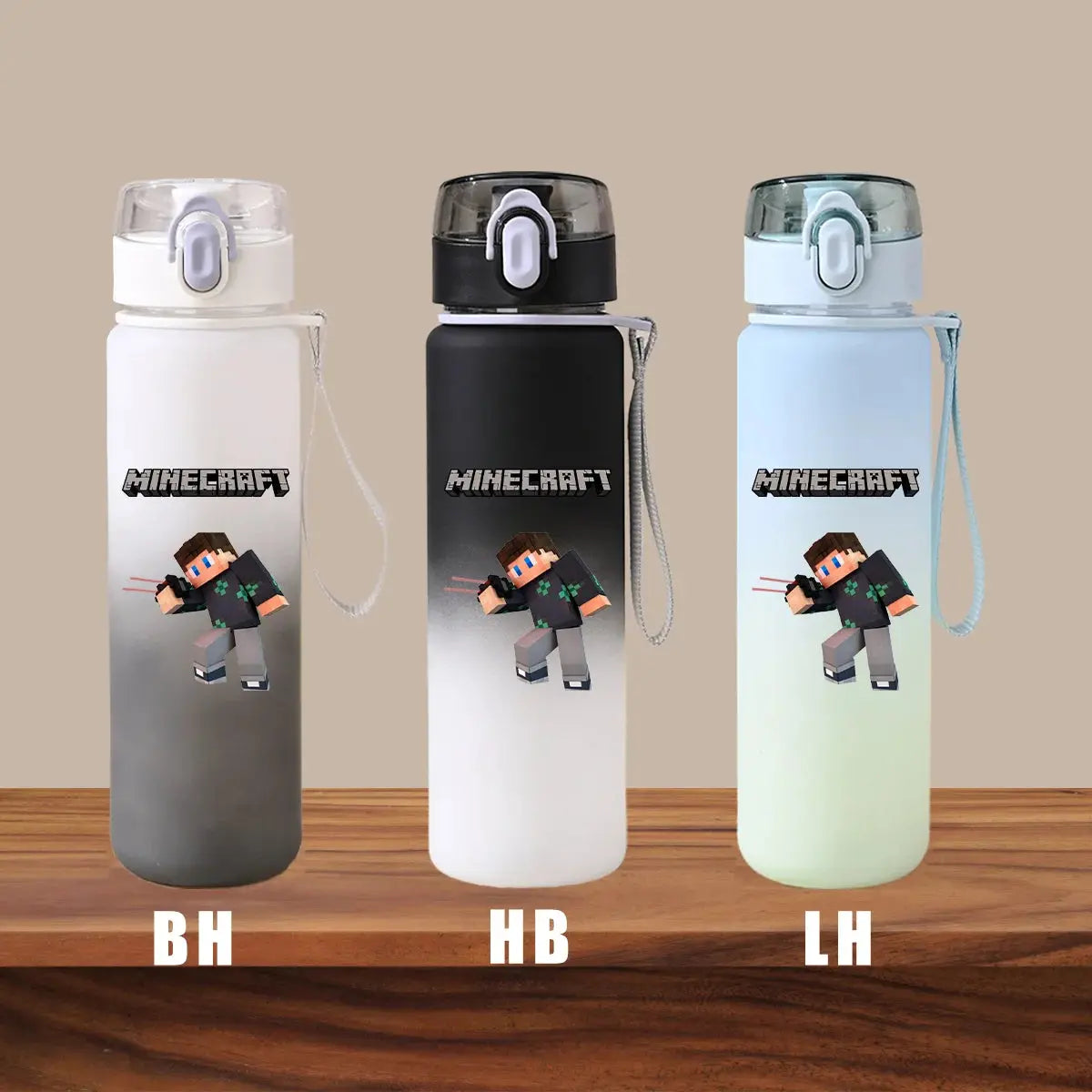 Gourde d'Eau Minecraft 550ml