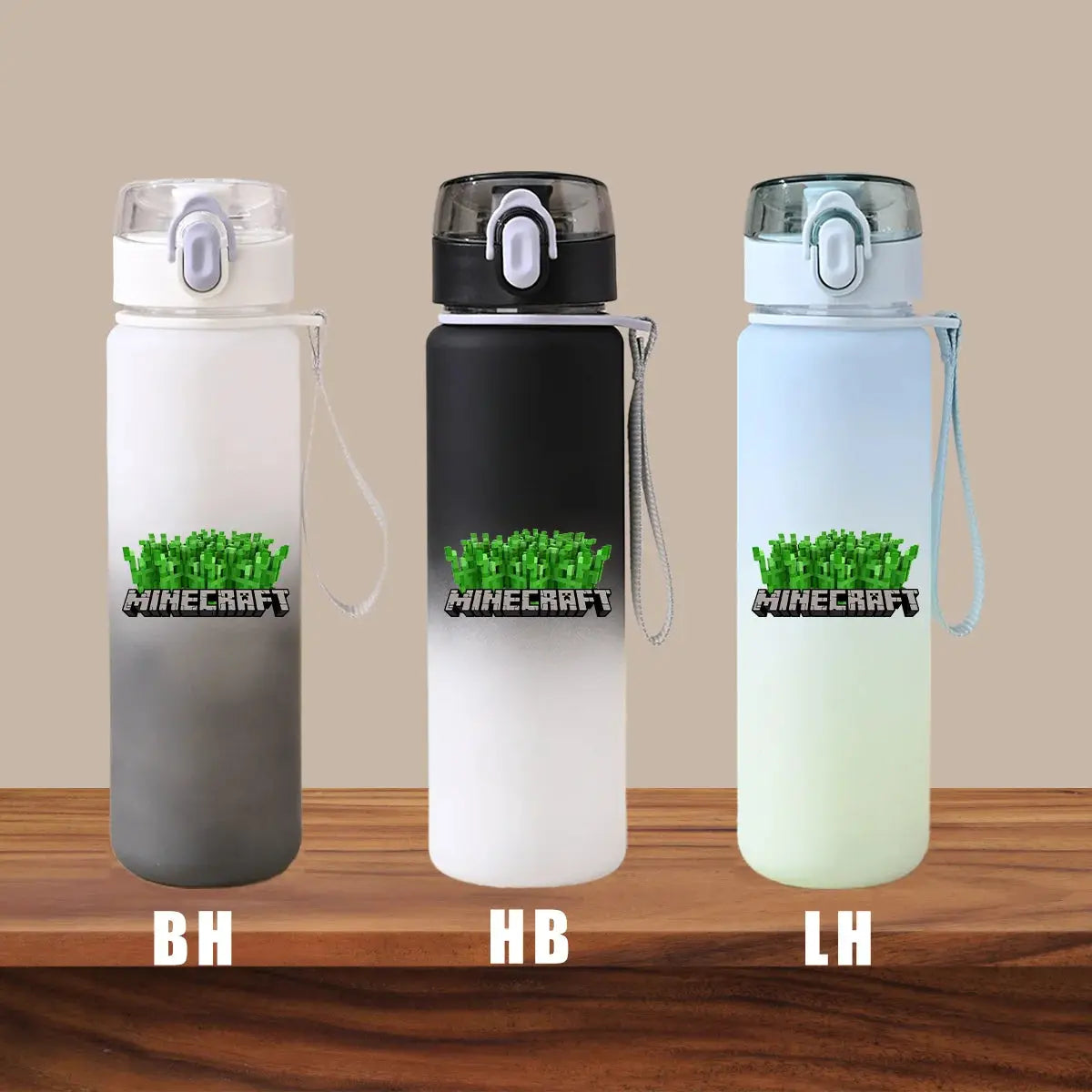 Gourde d'Eau Minecraft 550ml