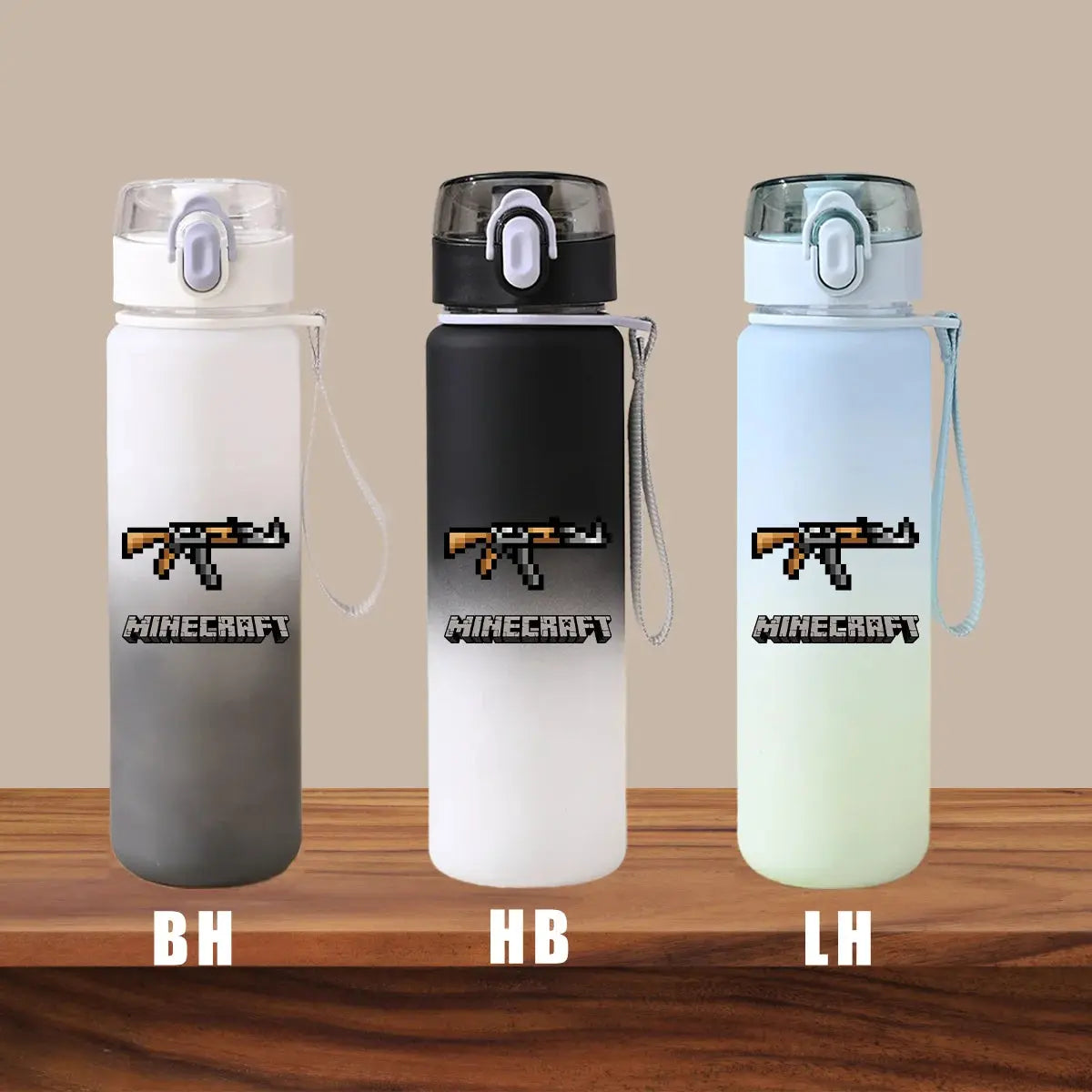 Gourde d'Eau Minecraft 550ml