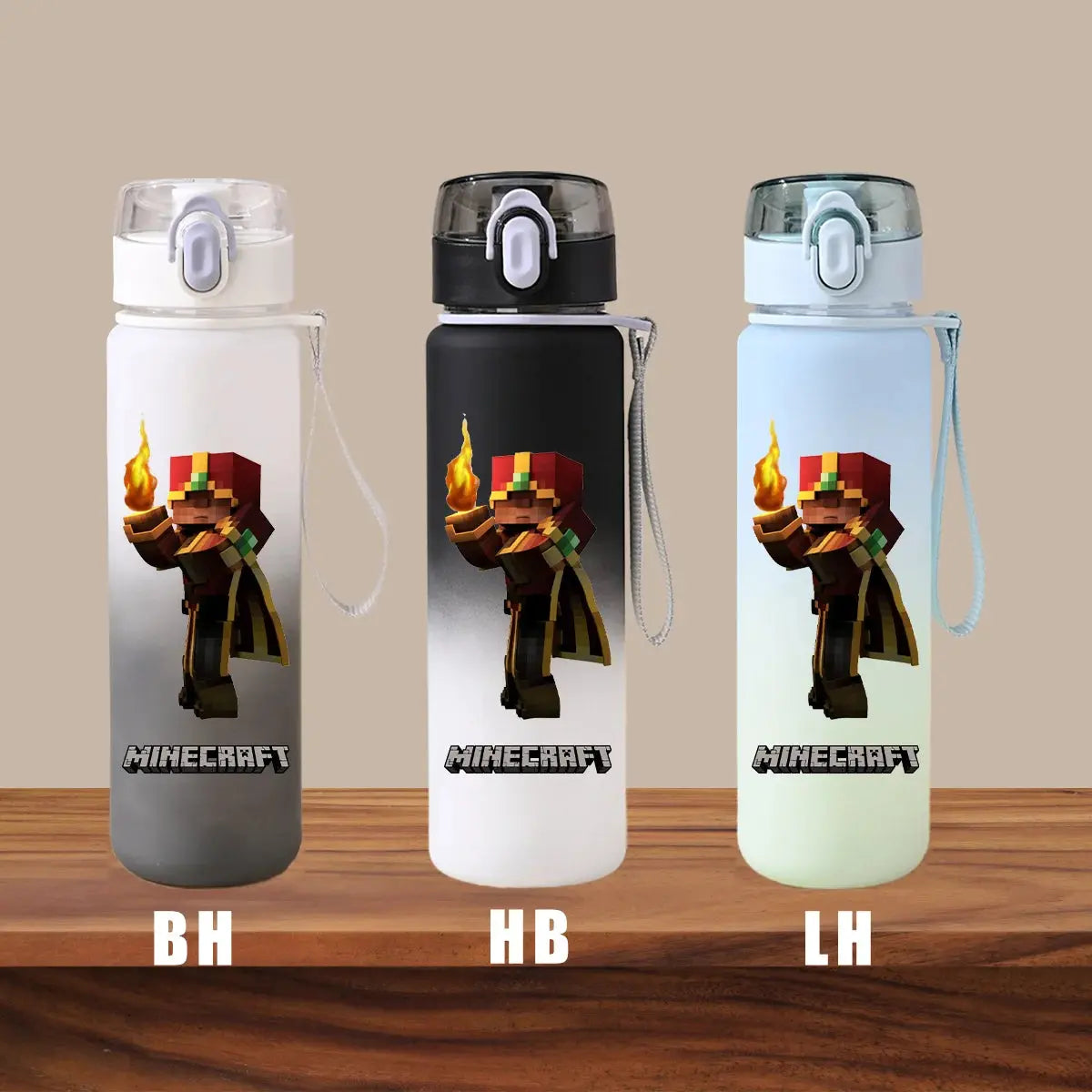 Gourde d'Eau Minecraft 550ml