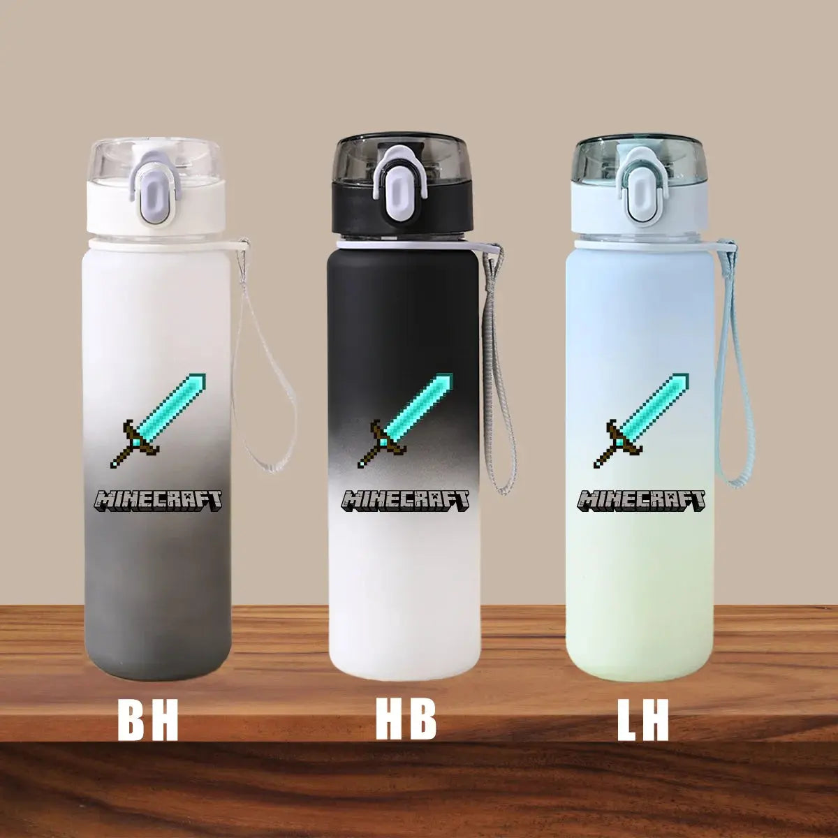 Gourde d'Eau Minecraft 550ml