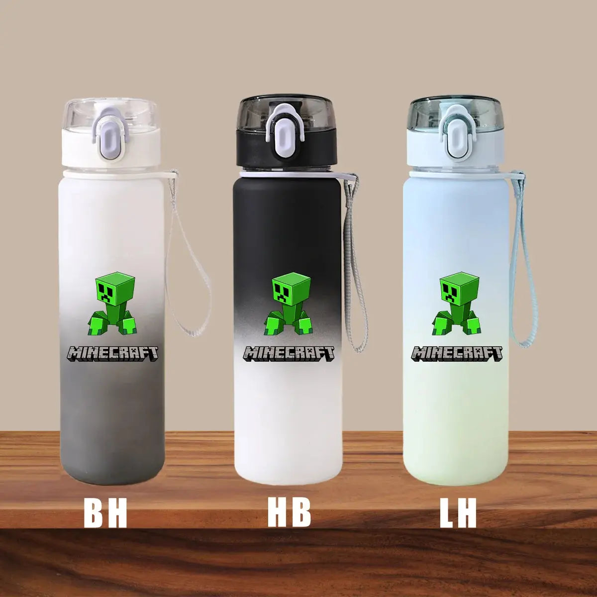 Gourde d'Eau Minecraft 550ml