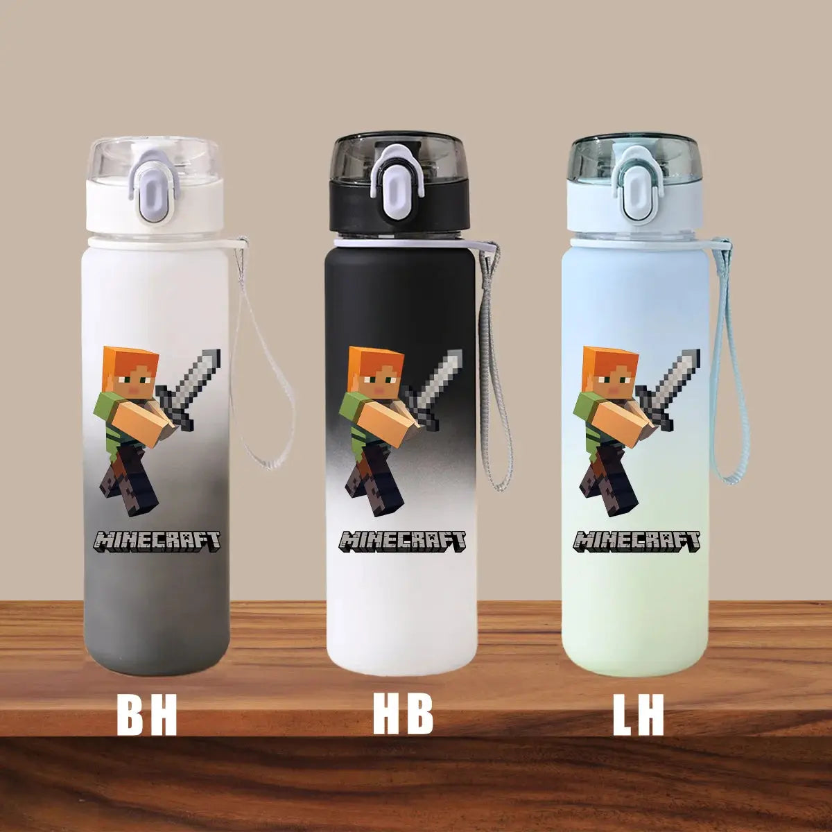 Gourde d'Eau Minecraft 550ml