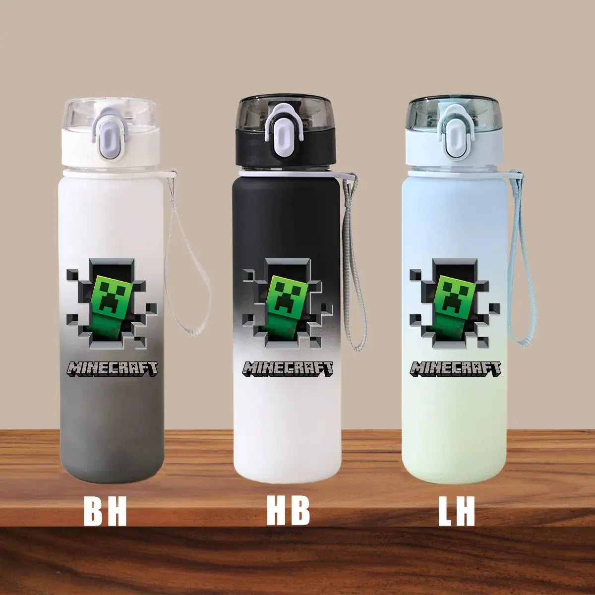 Gourde d'Eau Minecraft 550ml