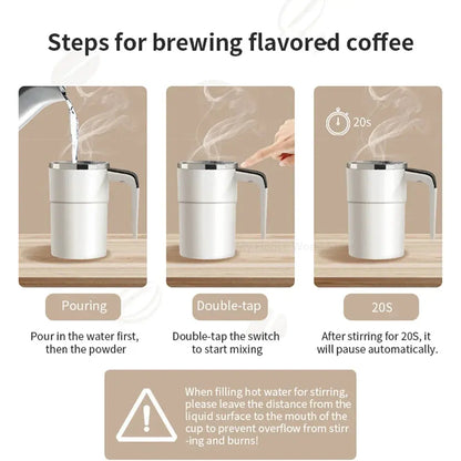 Mug Mélangeur Automatique USB-C