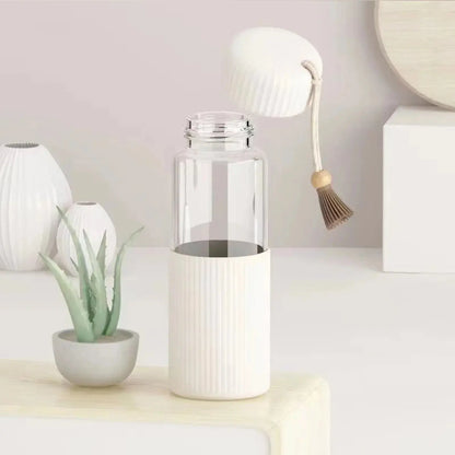 Mini Gourde d'Eau en Verre Borosilicate 350ml