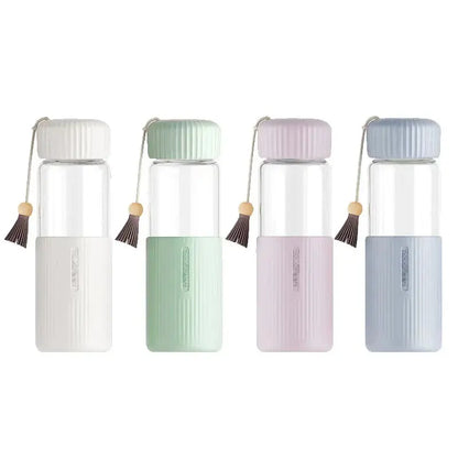 Mini Gourde d'Eau en Verre Borosilicate 350ml