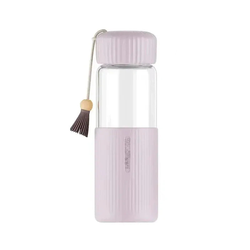 Mini Gourde d'Eau en Verre Borosilicate 350ml