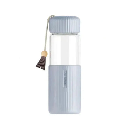 Mini Gourde d'Eau en Verre Borosilicate 350ml