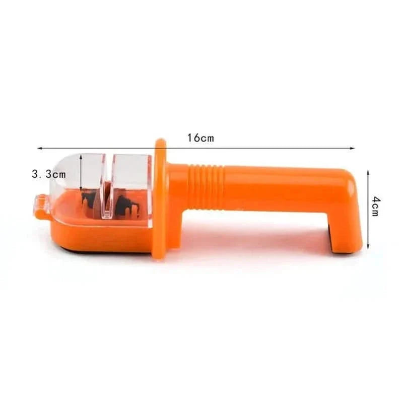 Mini aiguiseur de couteaux multifonction