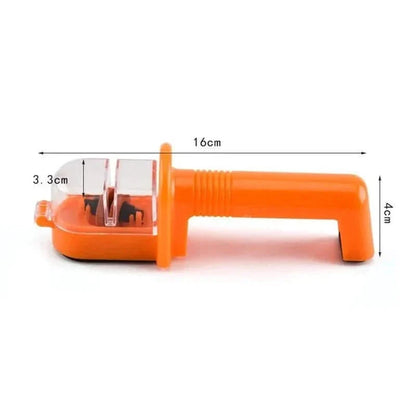 Mini aiguiseur de couteaux multifonction
