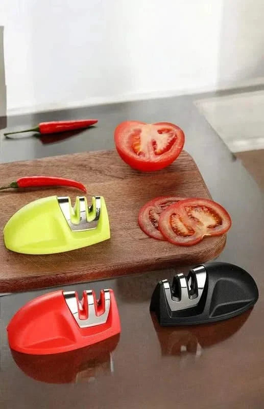 Mini aiguiseur de couteaux multifonction