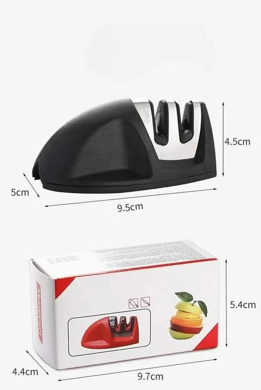 Mini aiguiseur de couteaux multifonction