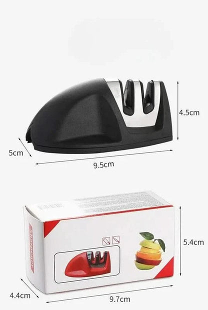 Mini aiguiseur de couteaux multifonction