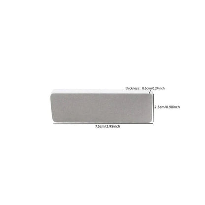 Mini pierre à aiguiser double face – Aiguiseur de couteaux en diamant et céramique pour extérieur