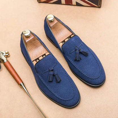 Mocassin cuir suede-Old Money