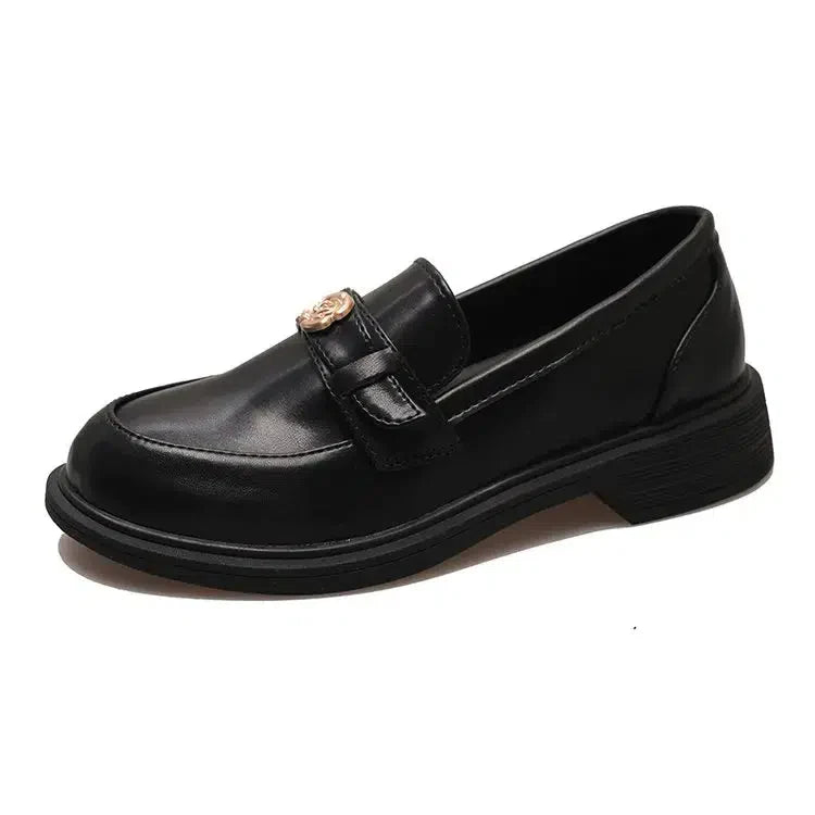 Mocassin femme talon 3 cm-Old Money