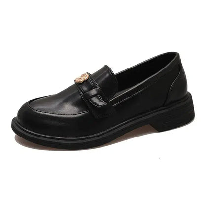 Mocassin femme talon 3 cm-Old Money