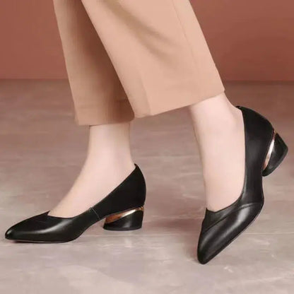 Mocassin femme talon 4 cm