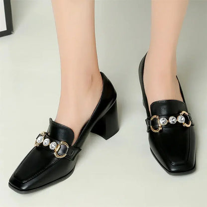 Mocassin talon mi haut-Old Money