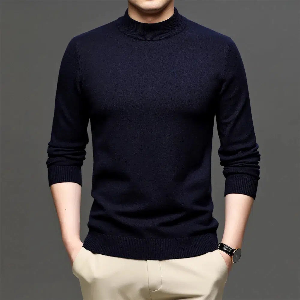 Mock neck-Old Money