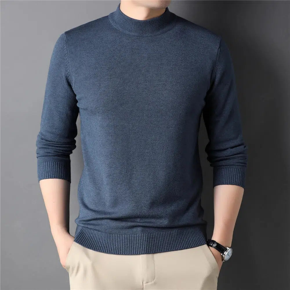 Mock neck-Old Money