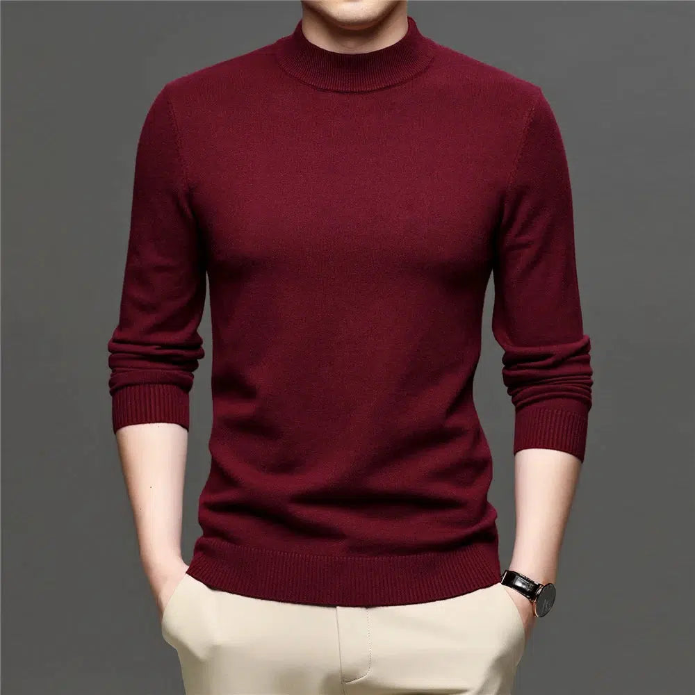 Mock neck-Old Money