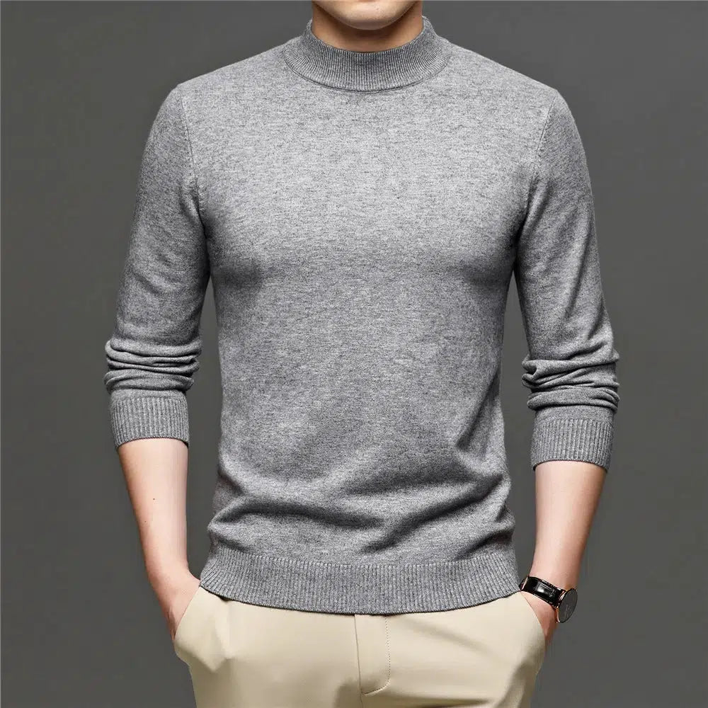Mock neck-Old Money