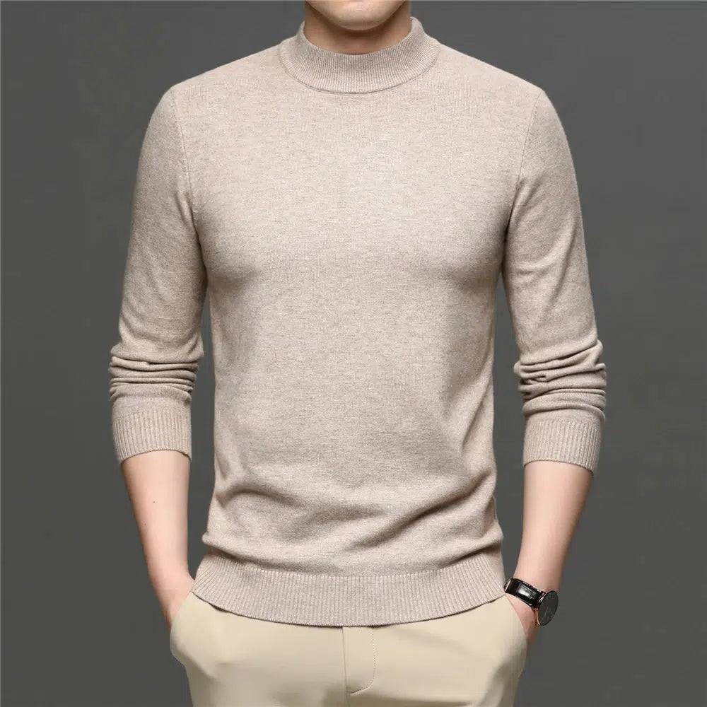 Mock neck-Old Money