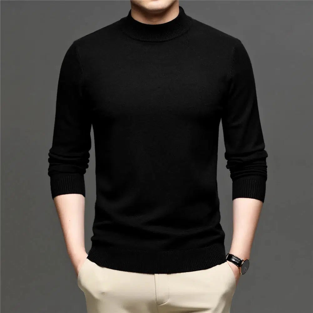 Mock neck-Old Money