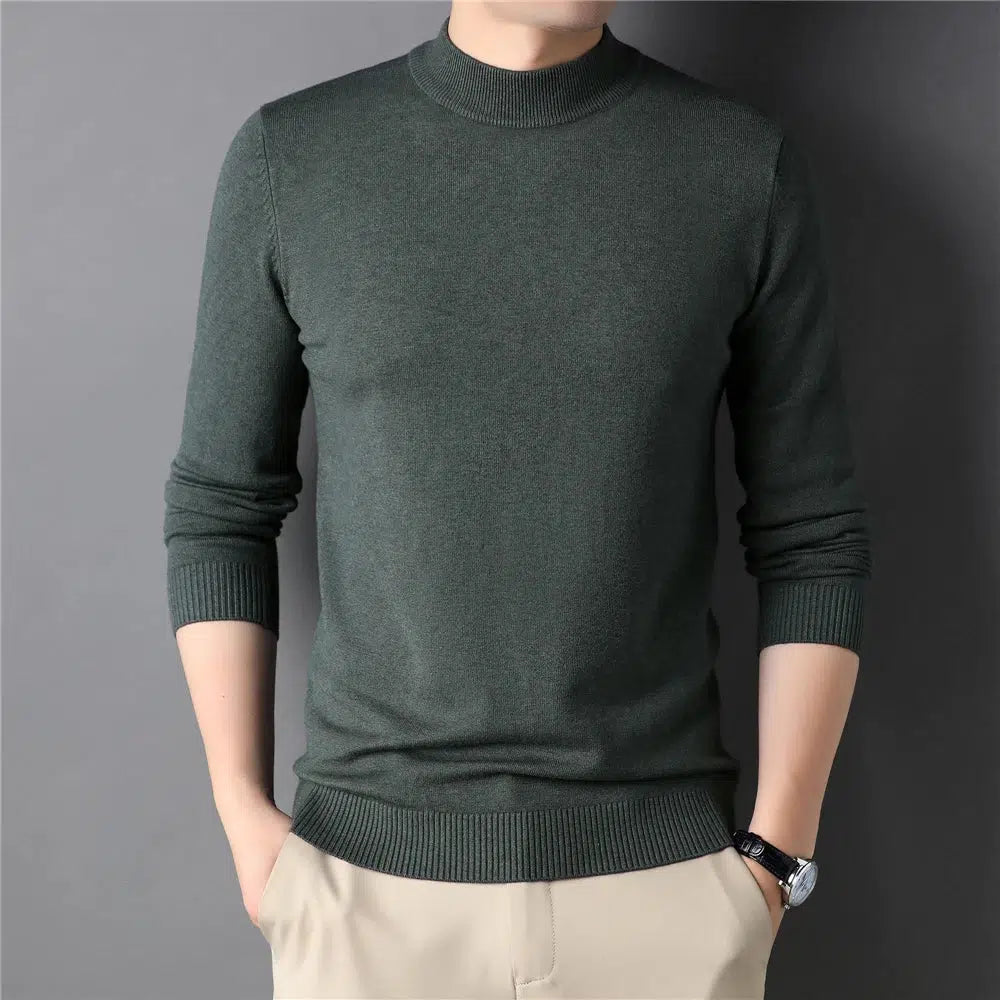 Mock neck-Old Money