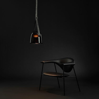 Suspension Mona Minimaliste en Métal et Verre - Éclairage LED Élégant pour Salon et Salle à Manger
