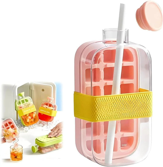 Moule A Glaçons Bouteille 800ml (Rose)