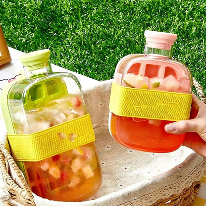 Moule A Glaçons Bouteille 800ml (Rose)