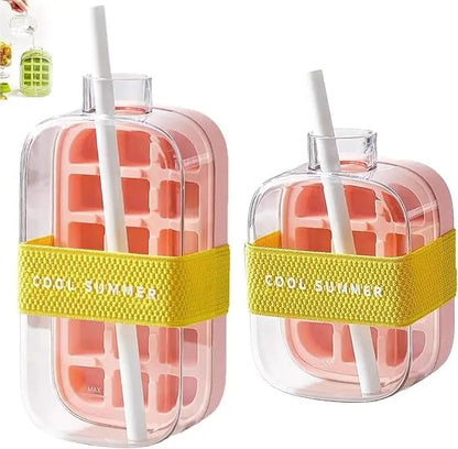Moule A Glaçons Bouteille 800ml (Rose)