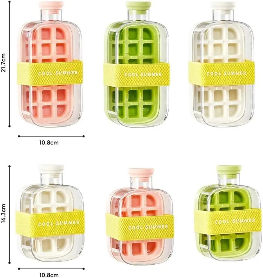 Moule A Glaçons Bouteille 800ml (Rose)