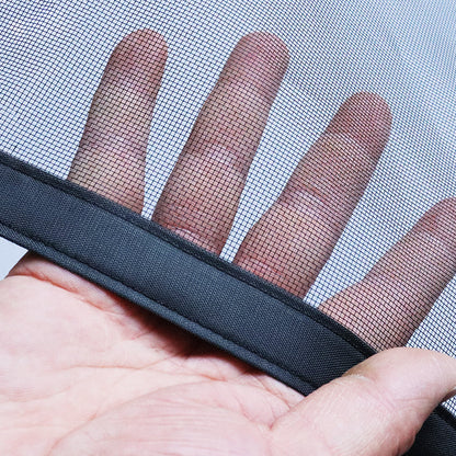 Moustiquaire aimantée maille ultra fine avec Ruban Velcro