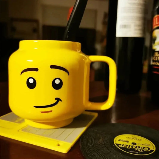 Mug Couple d'Humour Drôle LEGO Jaune 250ml