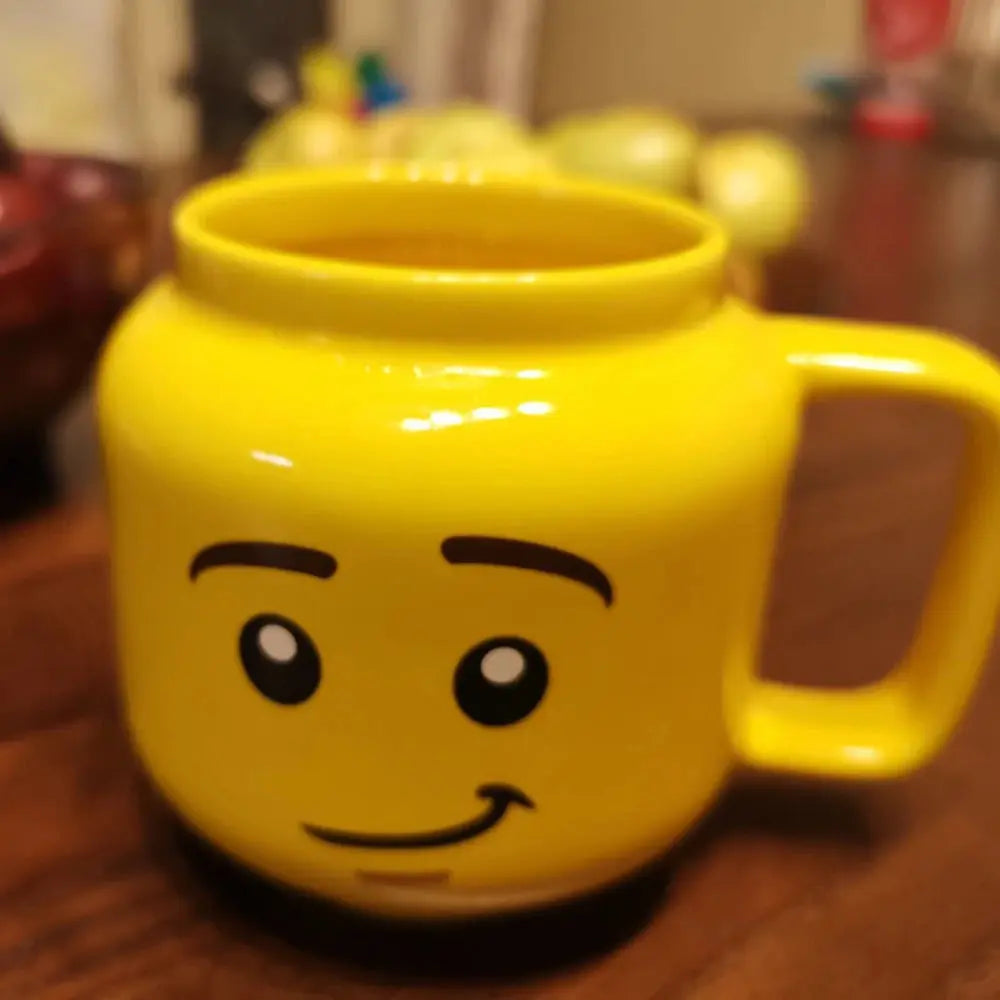Mug Couple d'Humour Drôle LEGO Jaune 250ml