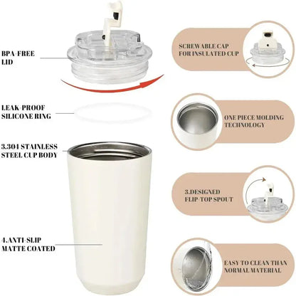 Mug SMEG noir 240ml