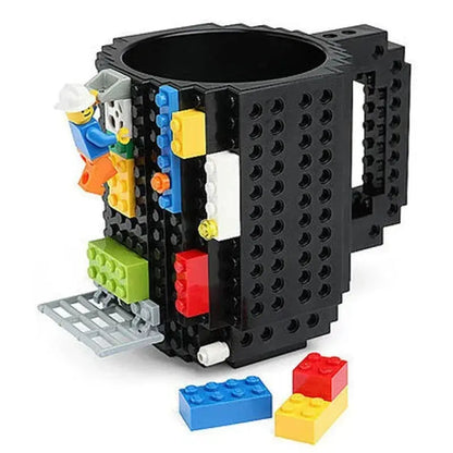 Mug Tasse à Lait Jeu de Construction Créative 350ml