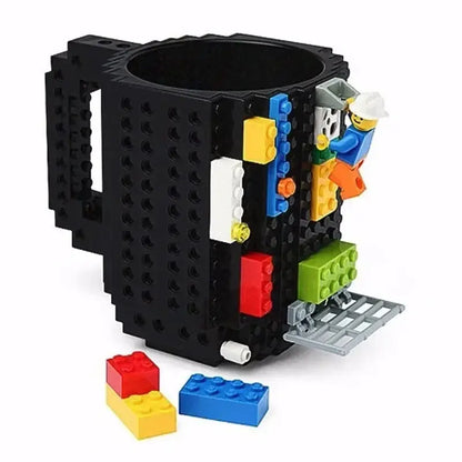Mug Tasse à Lait Jeu de Construction Créative 350ml