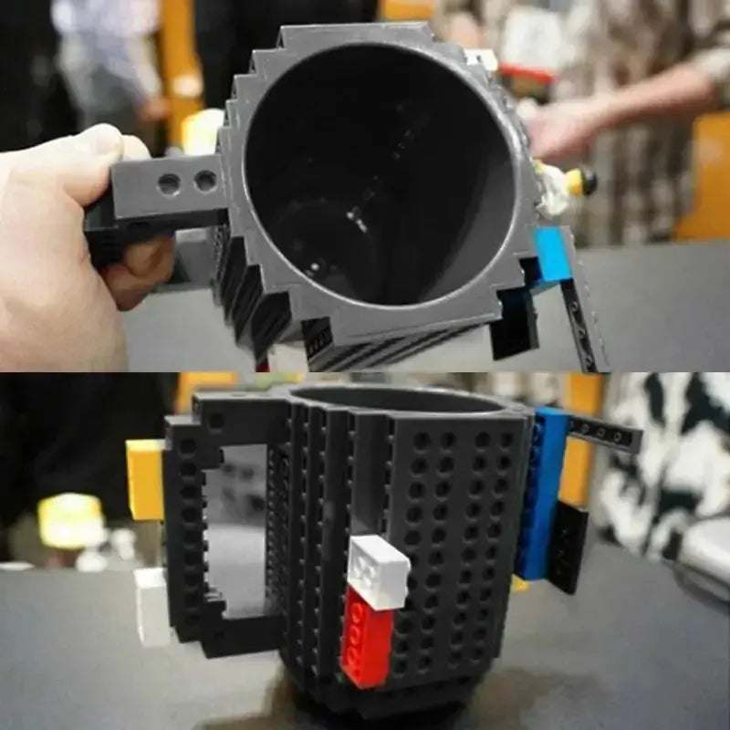Mug Tasse à Lait Jeu de Construction Créative 350ml